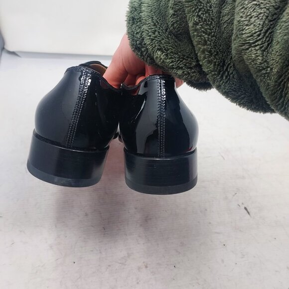 Christian Louboutin MENS Maltese Stud Black Patent Derby Shoe - Picture 12 of 12